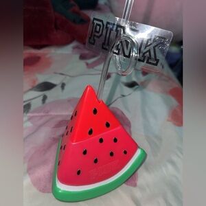 VS PINK WATERMELON STRAW CUP